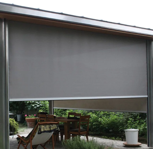 Porte à enroulement verticale en alliage d'aluminium durable, design européen moderne, motorisée, pour usage extérieur, sécurité, villa. - Product Image 6