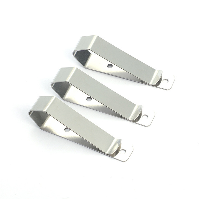 301 Stainless Steel Car Sun Visor Clip Garage Remote Holder Metal Stamping Part Original Manufacturer Automotive Accessories