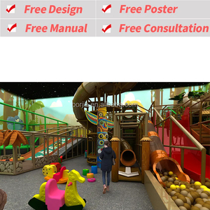 Parque Infantil Interior Comercial con Temática de Jungla, Gran Parque Infantil Interior Suave para Niños, Equipo de Juego Interior para Niños - Product Image 2