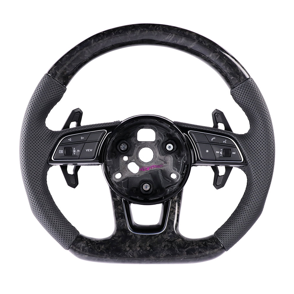 Custom Forged Carbon Fiber Steering Wheel (Audi Fitment), photo 5