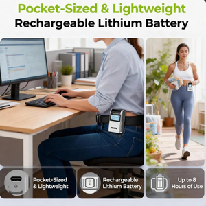 Alat Fisioterapi Portabel Non-Invasif Sistem Terapi Pereda Nyeri Elektronik dengan 4 Saluran 20 Tingkat Intensitas - Product Image 4