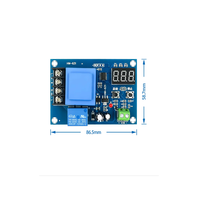 Module de commande électronique Baixinda pour batterie au lithium à charge numérique, kits de carte de protection de commutation AC 220V
