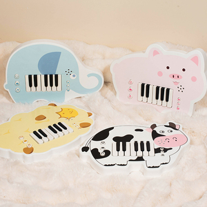 Jouets Montessori, piano électronique en bois pour enfants, jouet musical pour enfants, cultive le rythme et l'éveil musical - Product Image 2