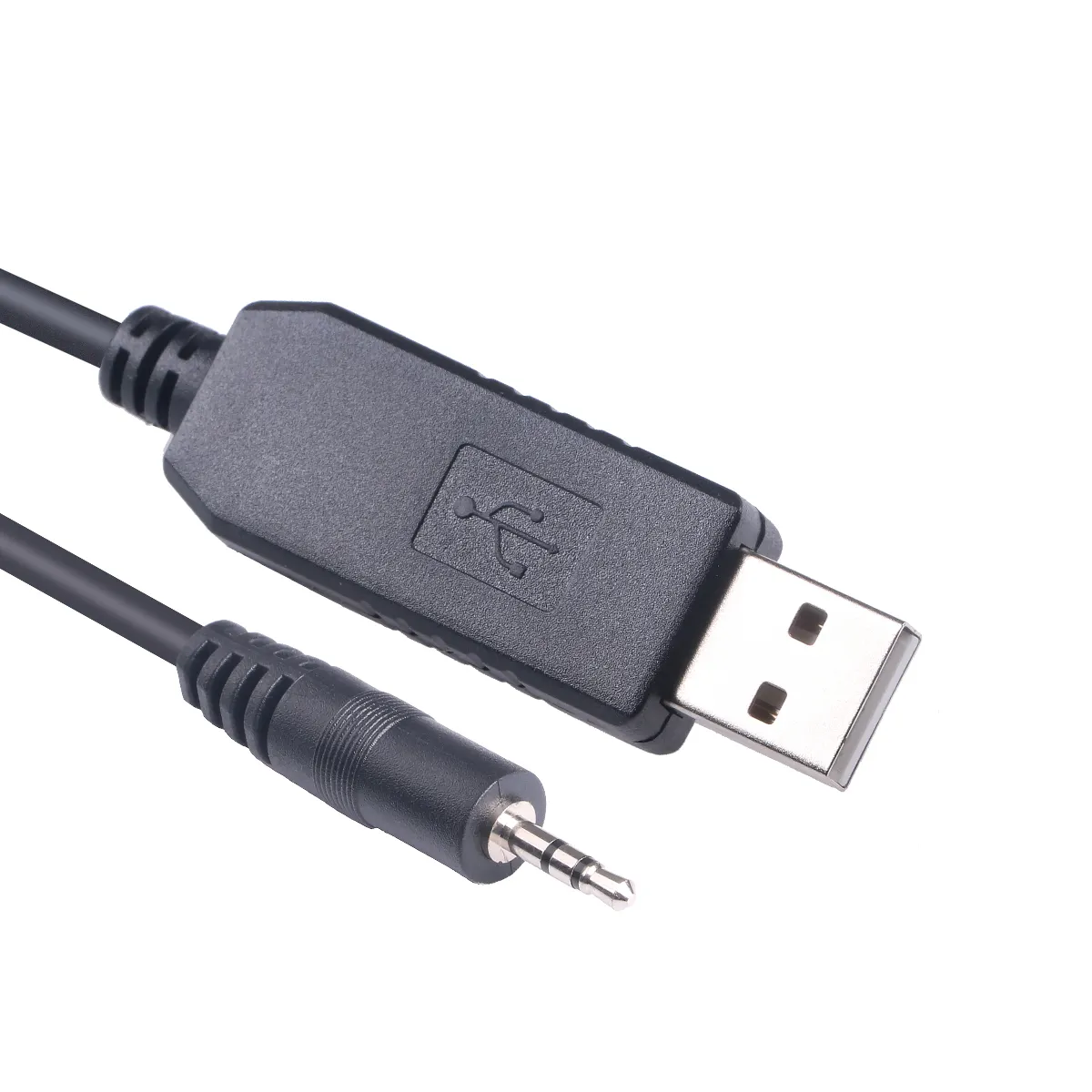 ICOM IC-F21 için USB programlama kablosu F26 F43 2720H 2730 V8 V82,USB 2.5mm ses jakı seri kablo