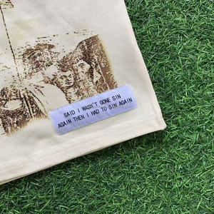 100% Cotton Siêu Nặng 320gsm Quá Khổ Drop Shoulder In Thời Trang Phố Cắt Boxy Phù Hợp T-Shirt Cho Nam Giới - Product Image 4