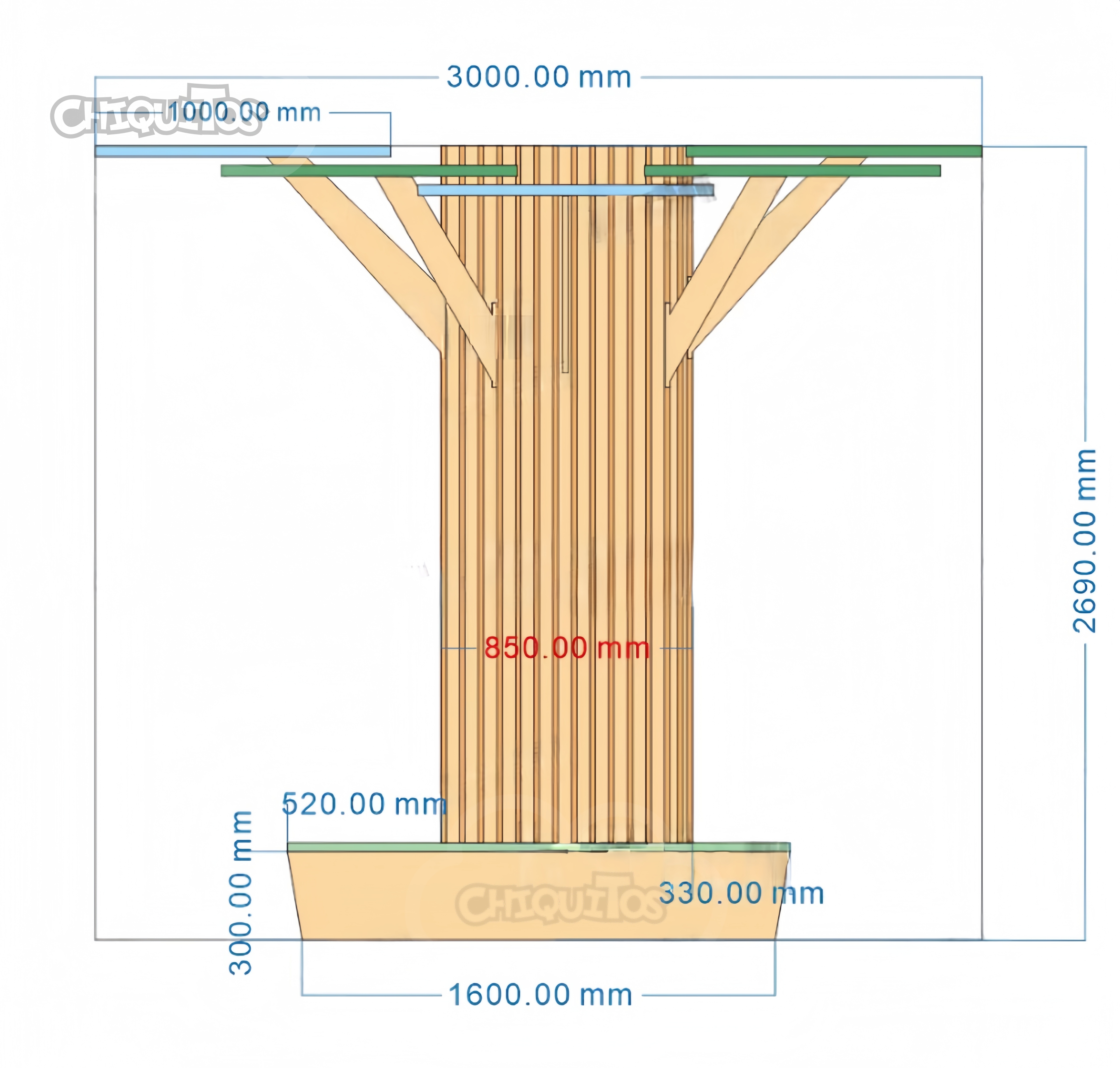 wooden