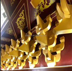 Supports architecturaux chinois durables en aluminium, design traditionnel chinois pour temples et hôtels - Product Image 5