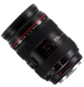 Objectif grand-angle anti-tremblement plein format EF 24-70mm F/2.8L USM de haute qualité avec construction en verre de 77mm pour filtre – Vente en gros - Product Image 3