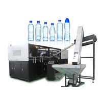 Máquina Sopladora de Botellas de PET Totalmente Automática de 6 Cavidades para Bebidas, Refrescos y Agua Mineral