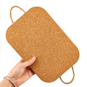 Mantel Individual de corcho para cocina, placa caliente, almohadillas para posavasos, olla de calor alto, estante para alimentos, plantas naturales, alfombrilla de corcho troquelada - Product Image 4