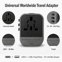 Chargeur rapide USB-C PD 35W avec prise rétractable, adaptateur mural universel pour MacBook, ordinateurs portables et téléphones – Indispensable pour les voyages