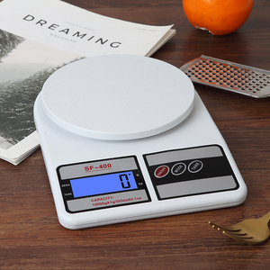 SF-400 all'ingrosso bianco bilancia alimentare elettronica 10kg Display LCD digitale <span class=keywords><strong>7kg</strong></span> 5kg 1g bilance da tavolo in plastica alimentate a batteria - Product Image 2