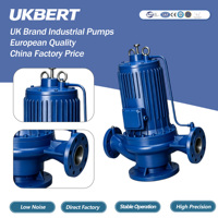 Pompe verticale à moteur encastré PBG à grand débit OEM/ODM, pompe de surpression d'eau propre pour l'alimentation en eau domestique des immeubles de grande hauteur
