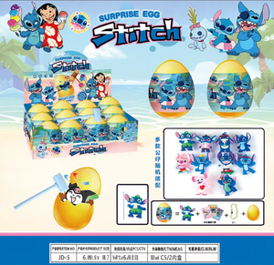 Kpop Stitch <span class=keywords><strong>LOL</strong></span> Kuromi Caja Sorpresa de Huevo Retorcido, Colgante de <span class=keywords><strong>Muñeca</strong></span>, Llavero, Juguetes Hechos a Mano de Dibujos Animados Lindos para Niños, Regalos - Product Image 2