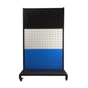 Tools Hanging Wall Perforated Metal Plate Shelf Multifunctional Pegboard Garage Tool Storage Factory Supply