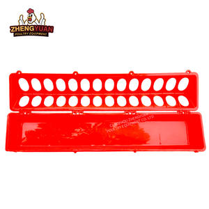 Rouge Nouveau Poulet Canard Oie Abreuvoir En Plastique Distributeur Automatique De Fuite Mangeoires Pour Animaux <span class=keywords><strong>Mangeoire</strong></span> À Poulet - Product Image 4