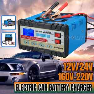 AUTSOME Cargador de Batería Universal para Automóvil y Motocicleta de 12V/24V - Product Image 1