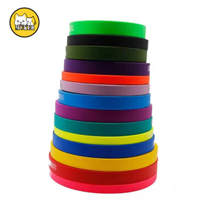 Muker 2024 lujo personalizado Color PET PVC recubierto correas ecológico duradero impermeable cinturón de seguridad patrón sólido remache al por mayor - Product Image 1