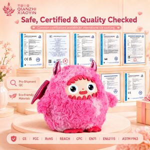 Peluche de monstruo bestia rosa AI con alas de murciélago, 3 modelos, clon de voz ChatGPT con memoria a largo plazo, más de 50 idiomas, 2.4G - Product Image 6