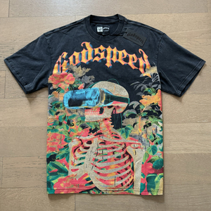 T-shirt da uomo Gods Shirt Heavyweight, abbigliamento streetwear Y2K, alta qualità, 100% cotone. - Product Image 3