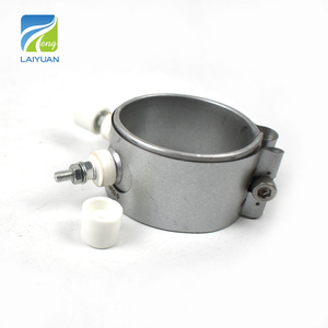 Élément chauffant en bande de mica électrique Laiyuan 240V 400W ID60*38MM avec connexion électrique de type vis - Product Image 2