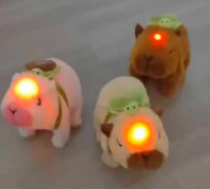 Lindos Peluches de Animales con Ojos Luminosos de 11CM-30CM para Niños de 2 a 4 Años, Unisex, Animales de Peluche Suaves - Product Image 3