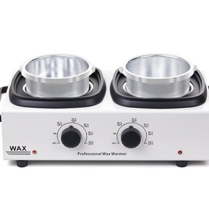 Chauffe-cire électrique double pot 1200 ml à fusion rapide, haute efficacité, pour épilation en salon et spa - Product Image 1