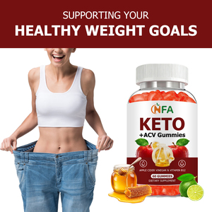 กัมมี่แอปเปิ้ลไซเดอร์วีนีการ์ Keto ACV ราคาดี ช่วยส่งเสริมสุขภาพลำไส้ ปรับปรุงประสิทธิภาพการออกกำลังกาย อาหารเสริมลดน้ำหนักอย่างรวดเร็ว - Product Image 6
