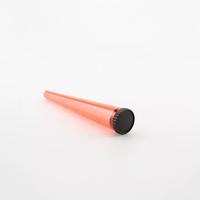 Tube conique en PS avec bouchon à vis 110 mm pour emballage cosmétique