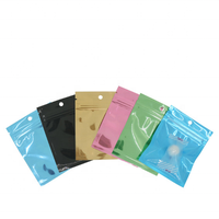 Sachet Doypack Personnalisé Recyclable avec Fermeture Éclair, Matériau Mylar, Fenêtre Transparente, Impression Gravure, Composite pour Emballage Alimentaire
