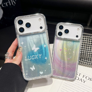 Funda de Teléfono TPU+PC con Diamantes Brillantes en Color Caramelo para 17 Air Samsung S26 Ultra Infinix Hot60 - Product Image 4