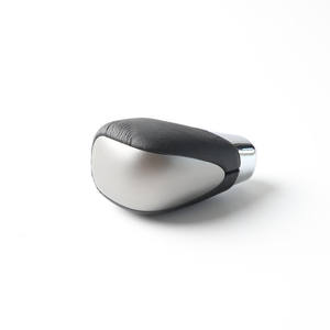 โตโยต้า Alphard Previa หัวเกียร์หนังหัวเกียร์อัตโนมัติตามหลักสรีรศาสตร์สีเงิน - Product Image 2