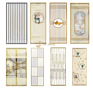 Panel Divisor de Acero Inoxidable LL75, Biombo de Vidrio Acrílico Impermeable, Diseño Personalizado para Decoración de Restaurantes - Product Image 2