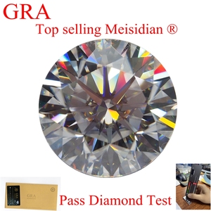 <span class=keywords><strong>Moissanita</strong></span> Cultivada al por Mayor con Certificado GRA, Piedra de <span class=keywords><strong>Diamante</strong></span> Suelta de 1 Quilate, Color D, Claridad VVS1, Precio por Quilate - Product Image 3