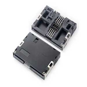 Conector MUP-C843 lector de tarjetas inteligente, interruptor tipo S Smt, terminal POS, Verifone Vx520 Ic, lector de tarjetas, 8 + 2