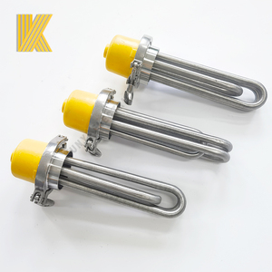 غي V 1.5 كيلو وات "ثلاثي المشبك شفة أنبوبية رباعي عنصر تسخين للبيرة - Product Image 3