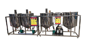Unidad de Refinación de Aceite de Almendras Automática Dingsheng, Equipo de Refinería de Acero Inoxidable de Alta Capacidad para Plantas de Procesamiento de Alimentos - Product Image 5