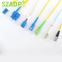 Câble de raccordement en fibre optique Simplex G652D SC/LC/FC/ST Monomode MM FTTH 1m 3m 5m 10m 20m