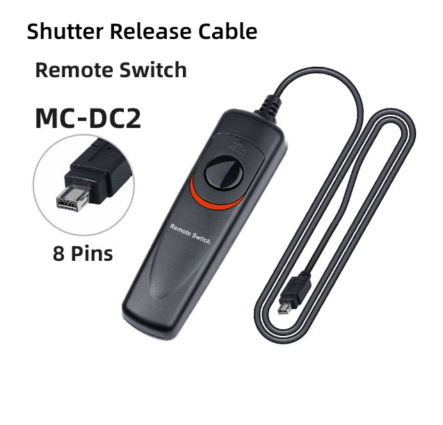 HongXing Remote Shutter Release Cable MC-DC2 RS-60E3 MC-30 RS-80N3 RM-UC1 RM-S1AM for Canon Sony Nikon Olympus DSLR Camera