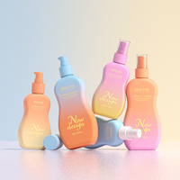 Flacon pulvérisateur cosmétique vide en HDPE au toucher doux 150ML 250ML