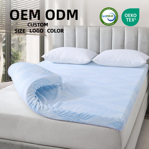 Protetor de Colchão Ergonômico em Espuma <span class=keywords><strong>Egg</strong></span> <span class=keywords><strong>Crate</strong></span> Impermeável Tamanho Personalizado Logo Fornecedor Atacadista B2B - Product Image 1