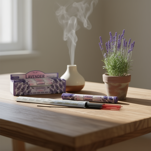 Lavender Incense Sticks 20 Count Dual Display Packaging - Product Image 3