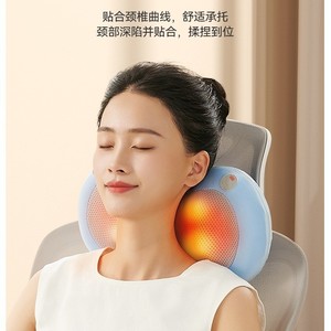 Neck Massage Pillow Rechargeable Heating Cervical Spine Massager For Neck Back Shoulder Waist Legs Full Body Use - Product Image 2