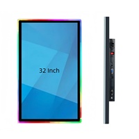 New 32-inch High-Resolution Intellitouch Flat Touch Monitor DVI/USB/Serial for Interactive Amusement Self-Service Gaming