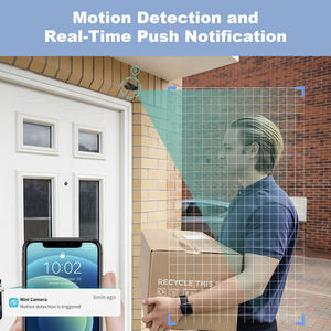 Telecamera di Sicurezza Portatile Mini HD WiFi Wireless con Rilevamento Movimento, Controllo App e Visione Notturna per Casa, Animali Domestici e Bambini - Product Image 6