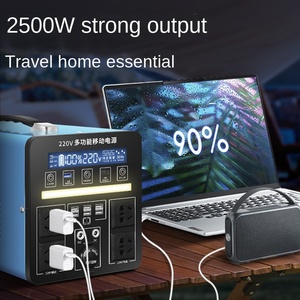 Fuente de Alimentación Móvil MPPT de 220v para Exteriores, Batería de Gran Capacidad para Viajes en Auto, Campismo, Uso Doméstico, Onda Sinusoidal Pura de Alta Pureza T-1688 - Product Image 3