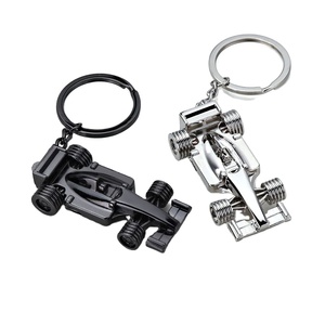 Thương Hiệu Sang Trọng 3D F1 Đua Xe Keychain Biểu Tượng Tùy Chỉnh Chủ Vật Liệu Thép Không Gỉ Hợp Kim Mạ Kỹ Thuật Cho Người Giữ Chìa Khóa Tốt - Product Image 1