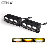 Senlo X3Plus 140W LED Faro Auxiliar para Motocicleta, IP68 Impermeable, Mini Luz de Trabajo, Salida de Luz Estable