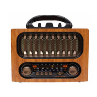 Radio AM/FM Epro Retro M-1930BT avec écouteurs, haut-parleur, lecteur MP3, scanner de canaux, multifonction, recherche de signal facile