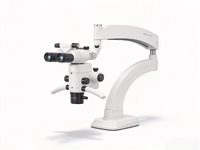 Microscope chirurgical dentaire avec système d'imagerie 4K, tube binoculaire à angle variable, objectif zoom de 180 à 460 mm pour clinique
